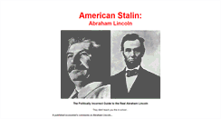 Desktop Screenshot of americanstalin.com