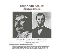 Tablet Screenshot of americanstalin.com